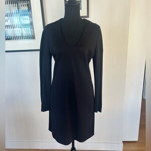 Diane Von Furstenberg Black Mini Dress